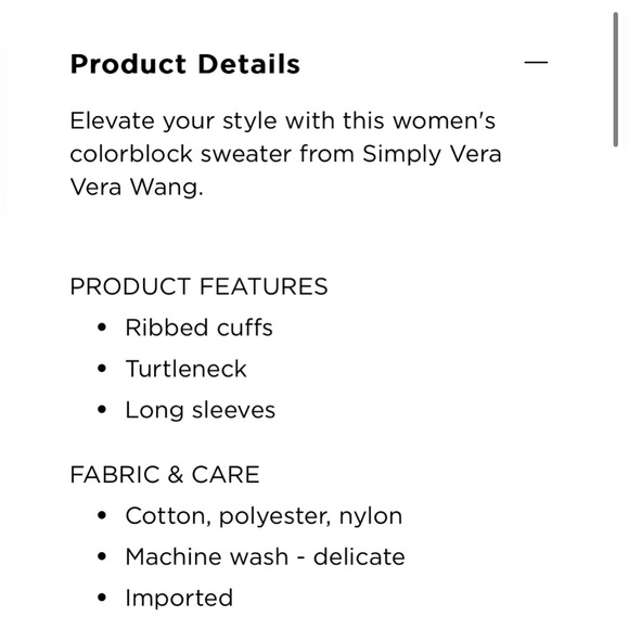 Oversized Colorblock sweater - M - Picture 4 of 4